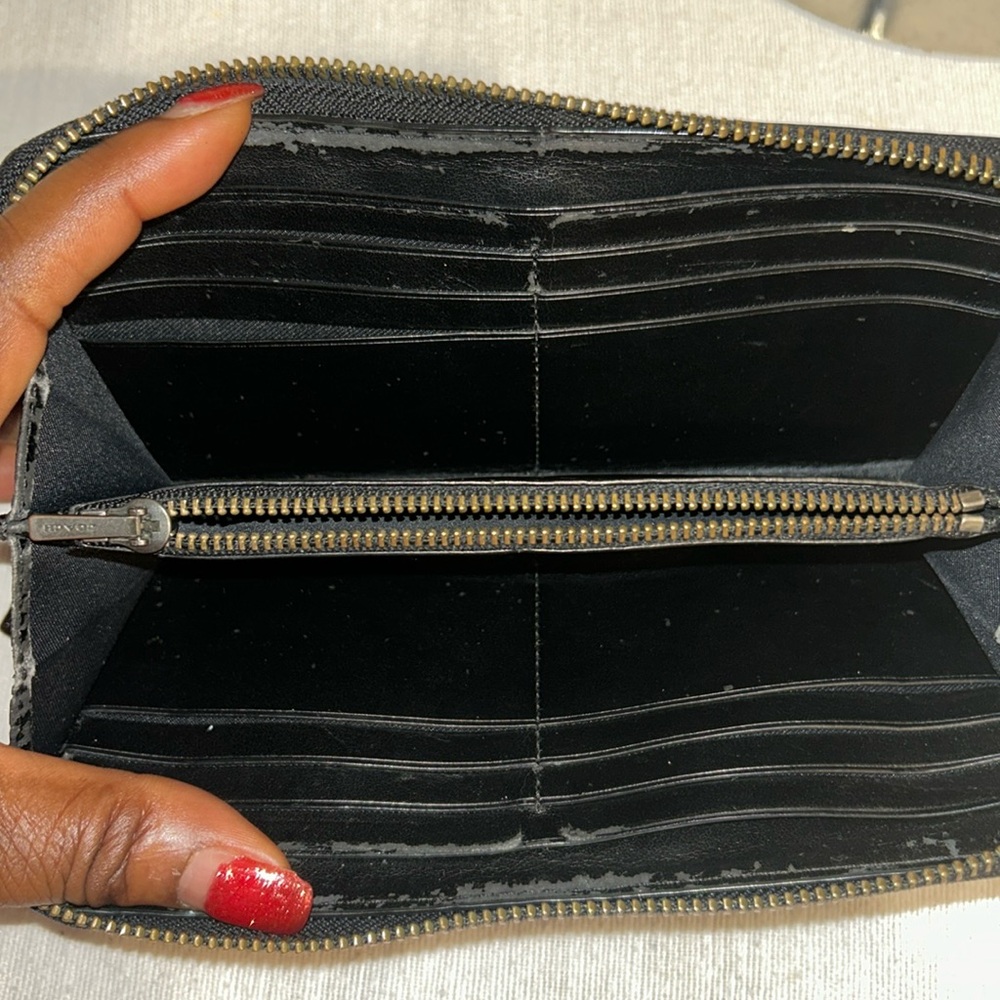 Coach long zippy wallet - Picture 14 of 17
